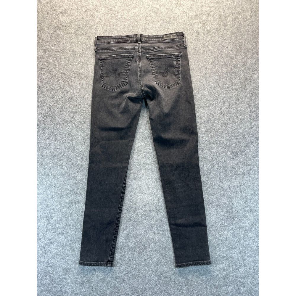 AG Adriano Goldschmied Jeans Womens 26 Stevie Slim Straight Ankle Distressed - Picture 10 of 13